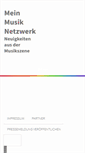 Mobile Screenshot of pop.mein-musik-netzwerk.de